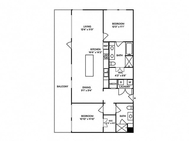 B8 floor plan